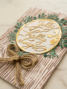 Jolly Holly Days — Christmas Card