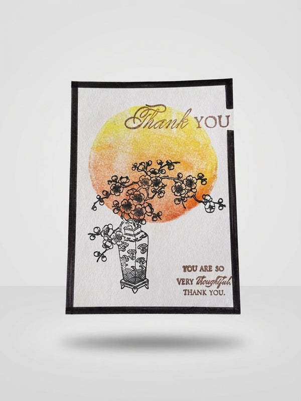 Cherry Blossom — Thank You Card