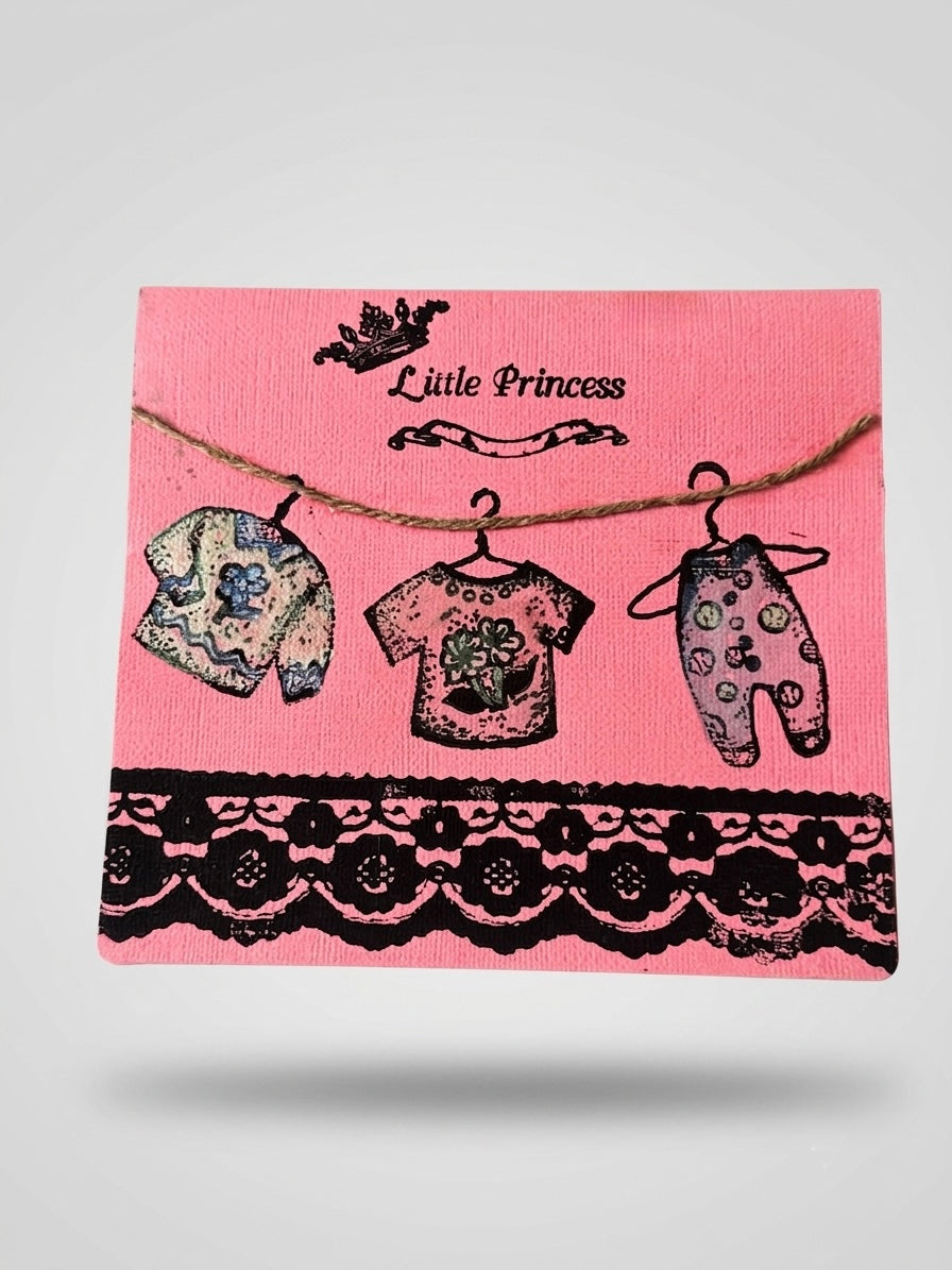 Little princess baby shower cover