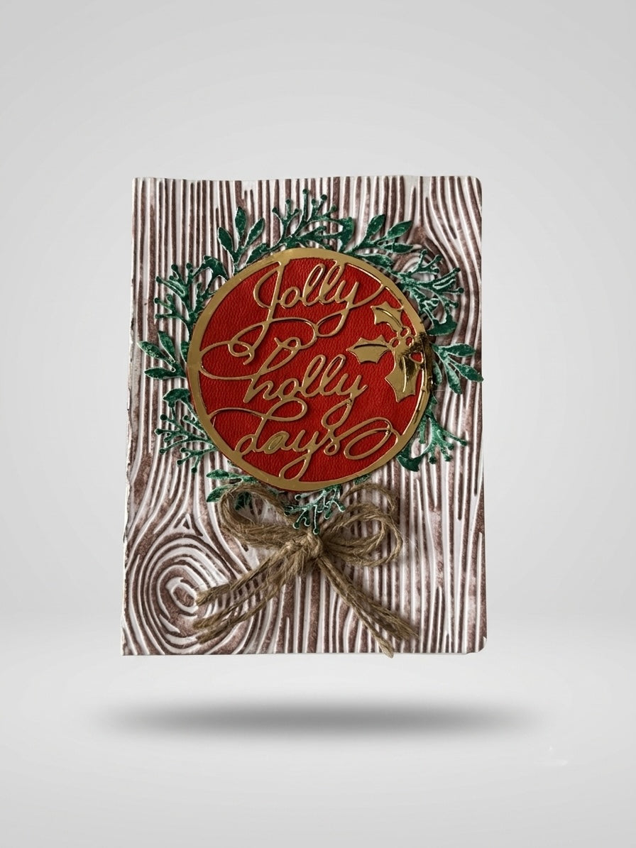 Jolly Holly Days — Christmas Card