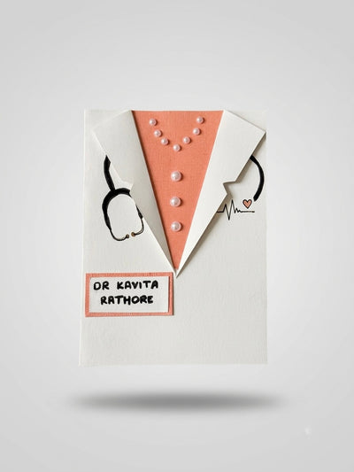 The Doctor's Coat — Personalised Card